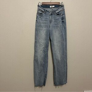 Judy Blue Light Wash Straight Leg Women's Blue Jeans Size 5/27